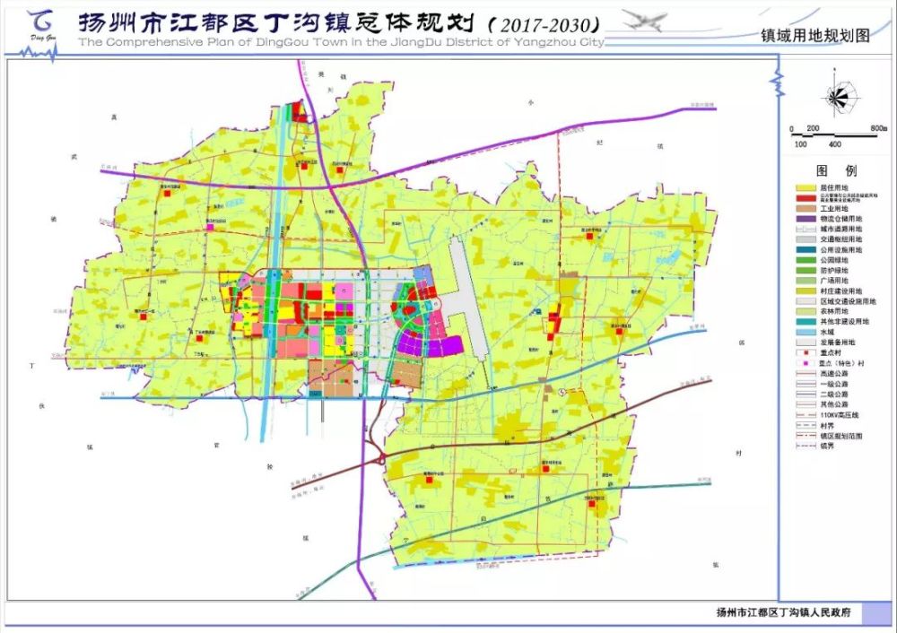 盐城步凤镇最新规划图及成果解析报告，Prime区域最新动态