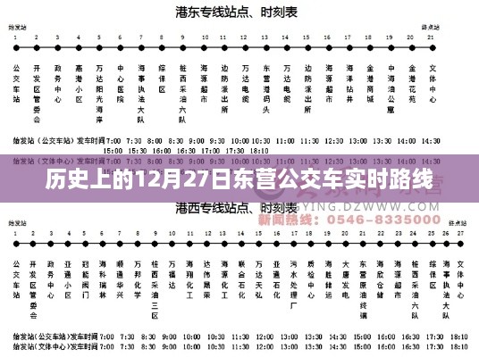 东营公交车实时路线历史查询，12月27日线路回顾