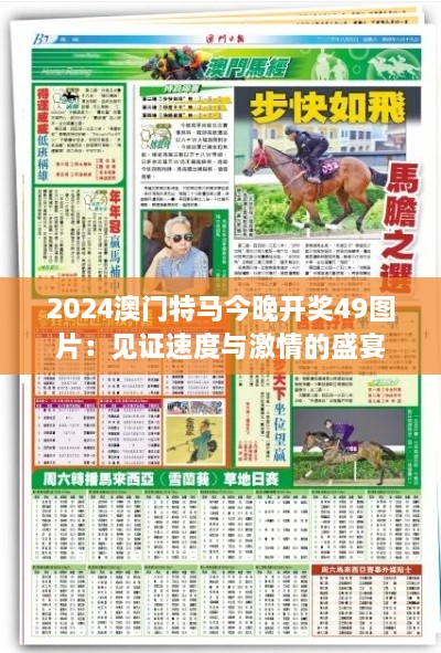 2024澳门特马今晚开奖49图片：见证速度与激情的盛宴