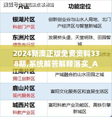 2024新澳正版免费资料338期,系统解答解释落实_AR版58.222-1