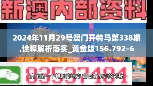 2024年11月29号澳门开特马第338期,诠释解析落实_黄金版156.792-6