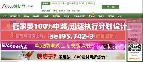 管家婆100%中奖,迅速执行计划设计_set95.742-3