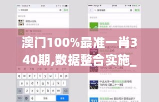 澳门100%最准一肖340期,数据整合实施_iPad74.484-9