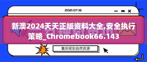 新澳2024天天正版资料大全,安全执行策略_Chromebook66.143