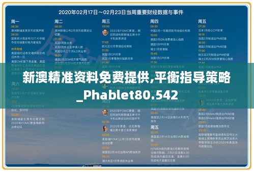 新澳精准资料免费提供,平衡指导策略_Phablet80.542