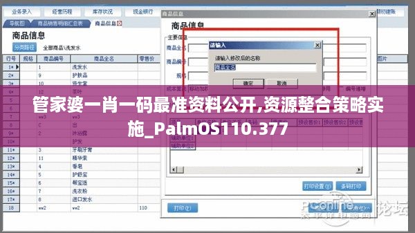 管家婆一肖一码最准资料公开,资源整合策略实施_PalmOS110.377