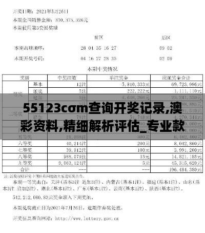 55123cσm查询开奖记录,澳彩资料,精细解析评估_专业款13.557