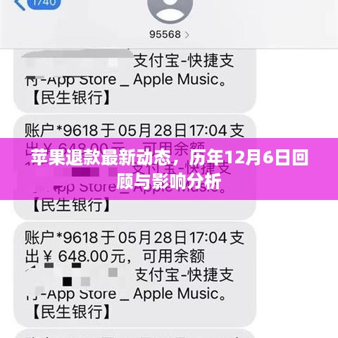 苹果退款最新动态及历年12月6日回顾与影响解析