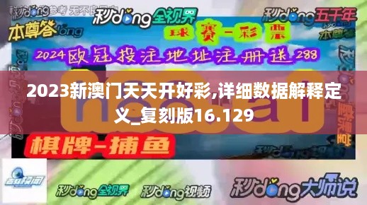 2023新澳门天天开好彩,详细数据解释定义_复刻版16.129