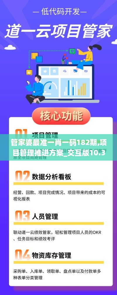 管家婆最准一肖一码182期,项目管理推进方案_交互版10.339