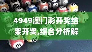 4949澳门彩开奖结果开奖,综合分析解释定义_NE版10.439