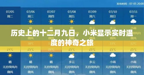 小米实时温度之旅，历史中的十二月九日揭秘