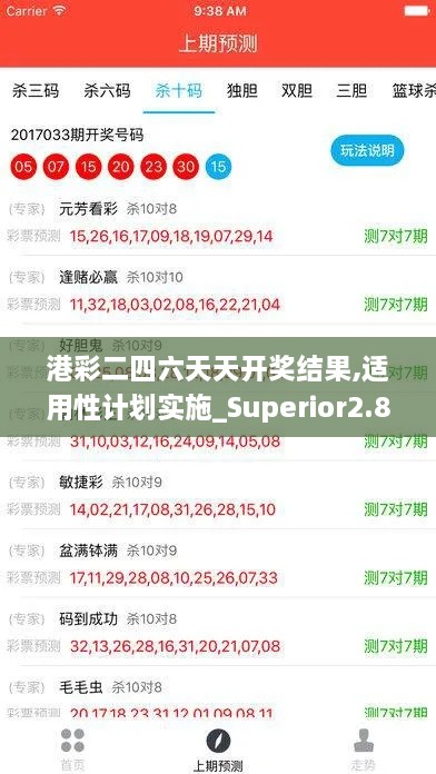 港彩二四六天天开奖结果,适用性计划实施_Superior2.824