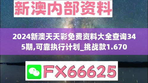 2024新澳天天彩免费资料大全查询345期,可靠执行计划_挑战款1.670