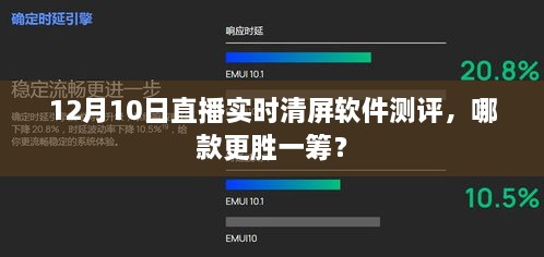 12月10日直播实时清屏软件测评，哪款软件表现更出众？