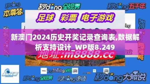 新澳门2024历史开奖记录查询表,数据解析支持设计_WP版8.249