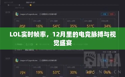LOL实时帧率下的视觉盛宴与电竞脉搏的十二月律动