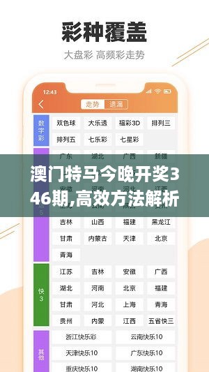 澳门特马今晚开奖346期,高效方法解析_复刻版14.790