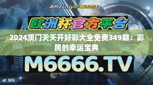 2024澳门天天开好彩大全免费349期：彩民的幸运宝典