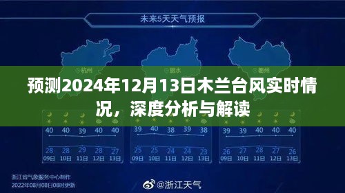 深度解读，预测木兰台风在2024年12月13日的实时动态与深度分析