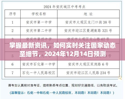 掌握最新资讯，如何实时关注国家动态至细节，预测未来趋势（2024年12月14日）