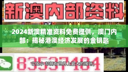 2024新澳精准资料免费提供，澳门内部：揭秘港澳经济发展的金钥匙