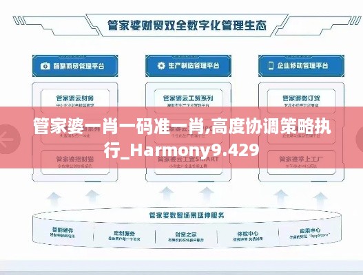 管家婆一肖一码准一肖,高度协调策略执行_Harmony9.429