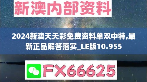 2024新澳天天彩免费资料单双中特,最新正品解答落实_LE版10.955