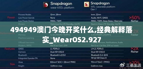 494949澳门今晚开奖什么,经典解释落实_WearOS2.927