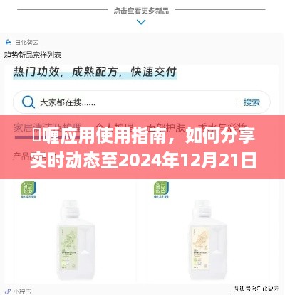 啫喱应用使用指南，实时动态分享操作至2024年12月21日详解