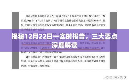 揭秘三大要点深度解读，最新实时报告详解（日期，12月22日）