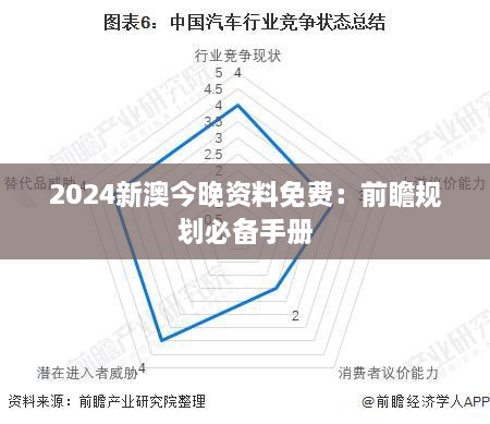 2024新澳今晚资料免费：前瞻规划必备手册